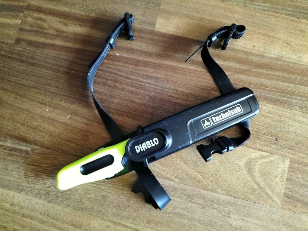Duik flippers mt XS-S €50 en nieuw duikmes €35, Ophalen of Verzenden, Gebruikt, Zwem- of Duikvliezen