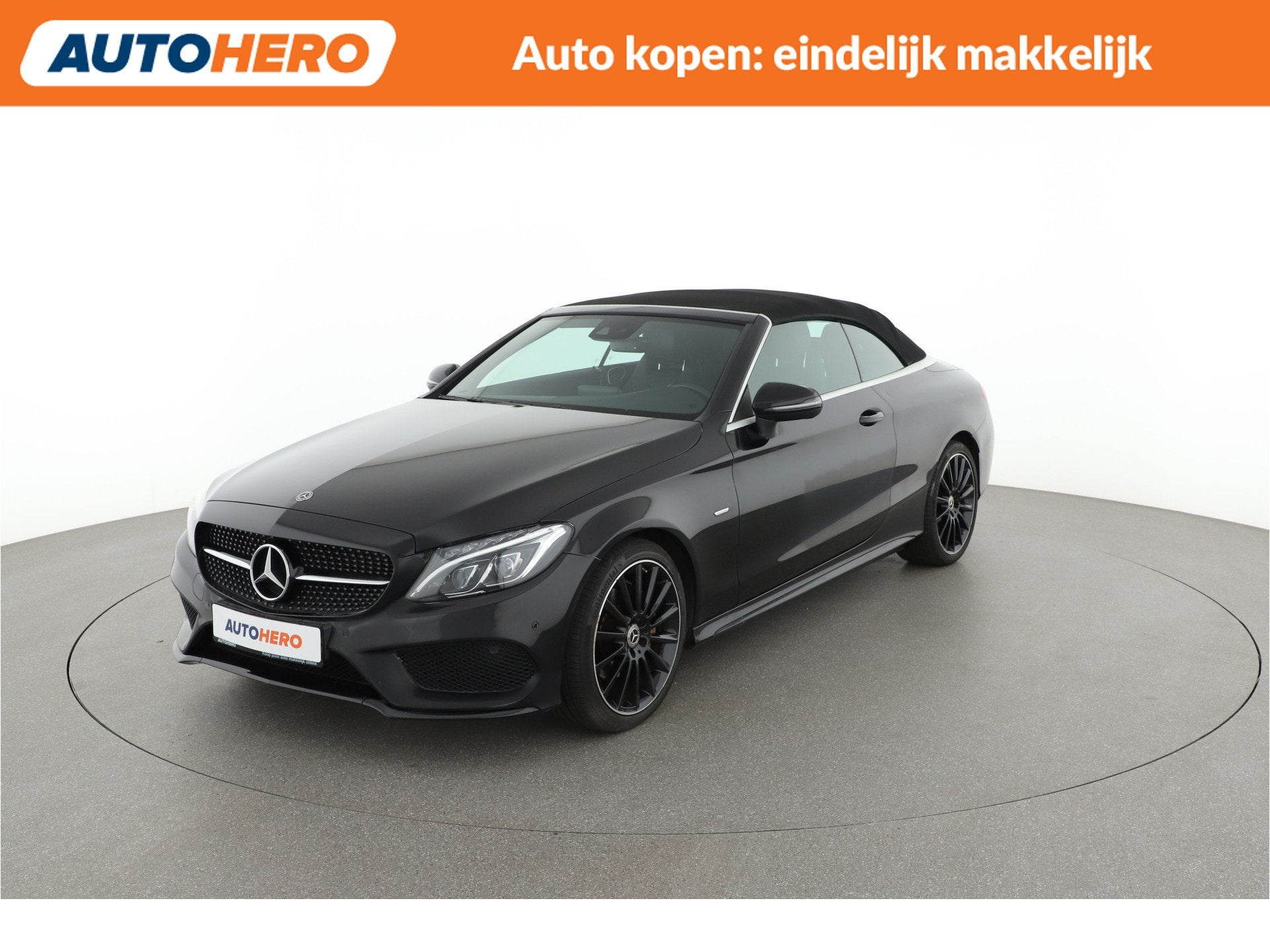 Mercedes-Benz C-Klasse Cabrio 180 Premium l KL97722 l, Auto's, Automaat, 4 stoelen, Alcantara, Zwart