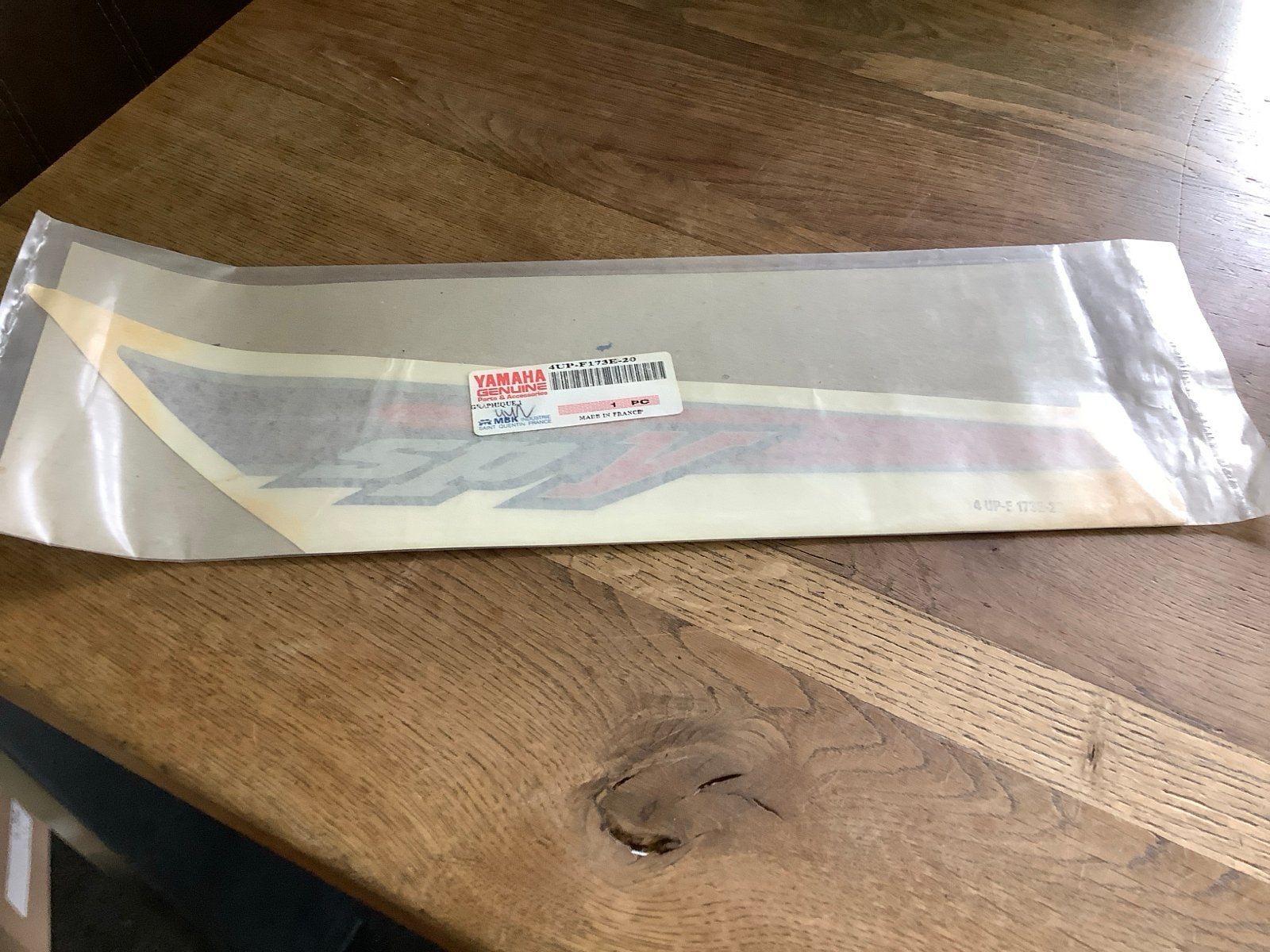 Originele Yamaha CW50- SRX 4UP-F173E-20 sticker/striping, Verzenden, Nieuw