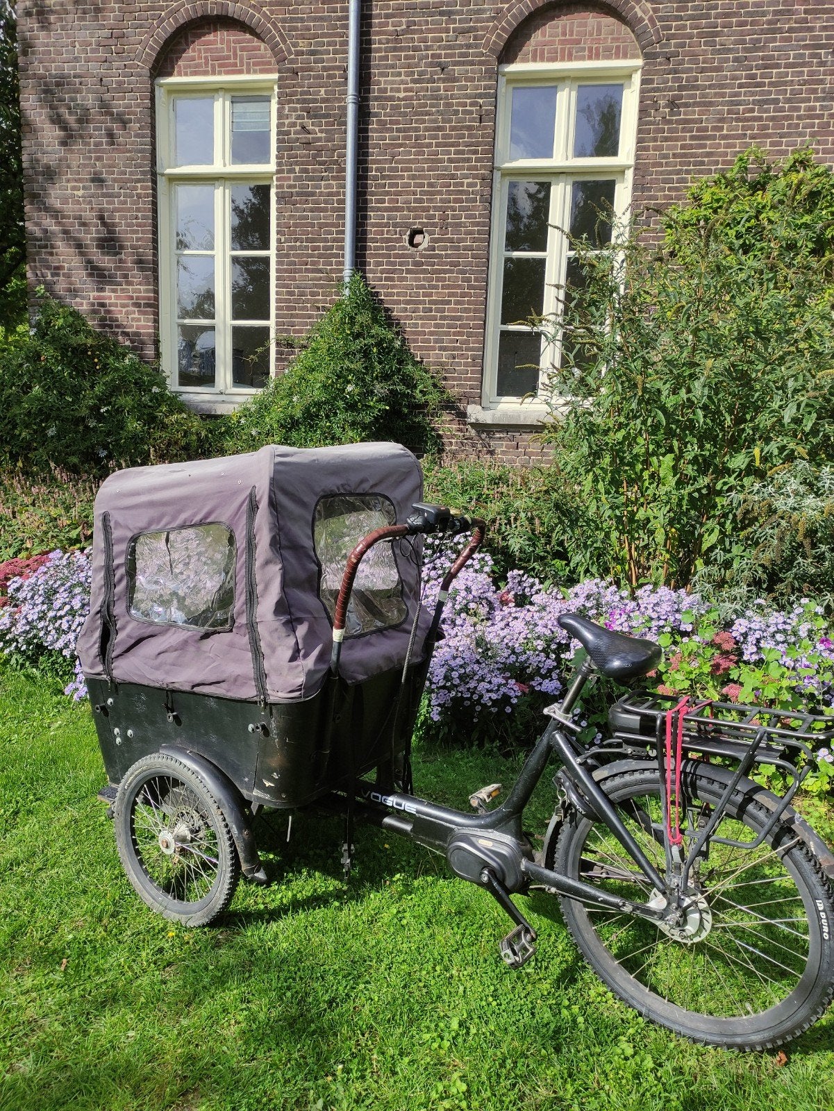 Bakfiets Vogue, Fietsen en Brommers, 4 kinderen of meer, Gebruikt, Elektrisch, Ophalen