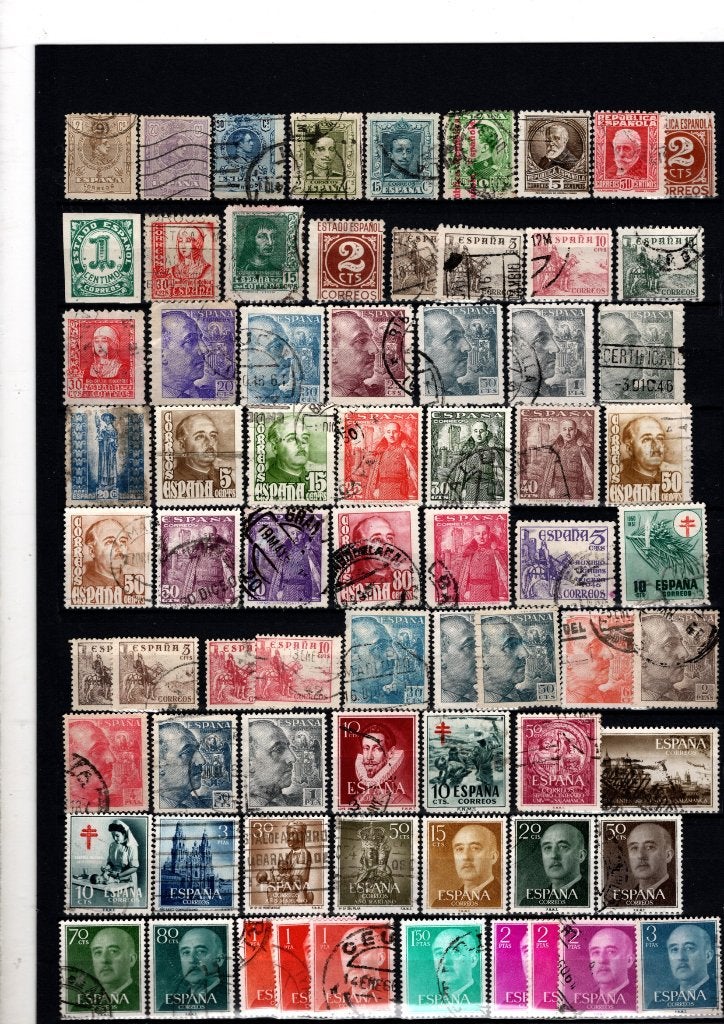 Postzegels Spanje, Postzegels en Munten, Postzegels | Europa | Spanje, Ophalen of Verzenden, Gestempeld