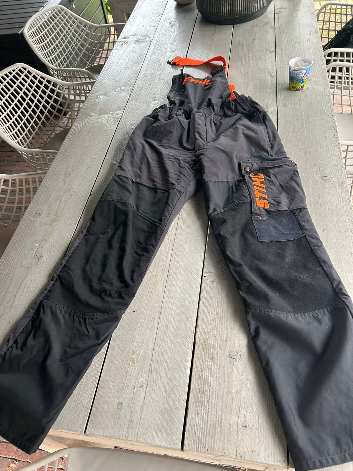Stihl Advance Plus zaagbroek mt54, Ophalen of Verzenden, Gebruikt, Heren, Broek