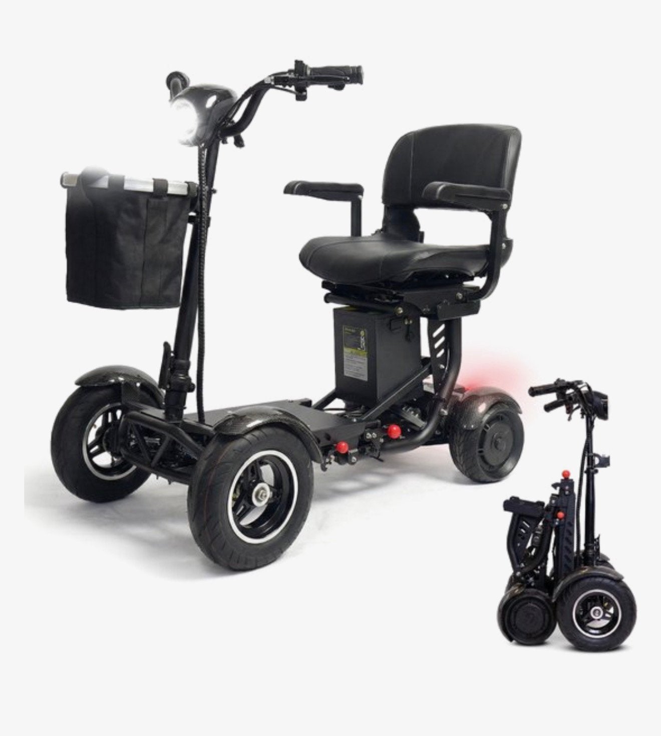 Scootmobiel, MQ5 Pro opvouwbaar half jaar oud, Diversen, Ophalen, Zo goed als nieuw, 46 km of meer, 10 km/u of minder