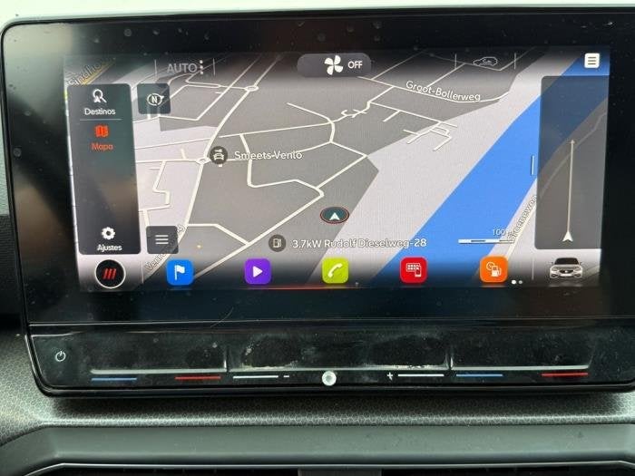Navigatie Display van een Seat Leon, Auto-onderdelen, Gebruikt, -, -, Ophalen of Verzenden