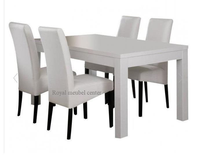 Eettafels MDF Hoogglans wit-AANBIEDING !!!, Huis en Inrichting, Tafels | Eettafels, Ophalen, Nieuw, 50 tot 100 cm, 150 tot 200 cm