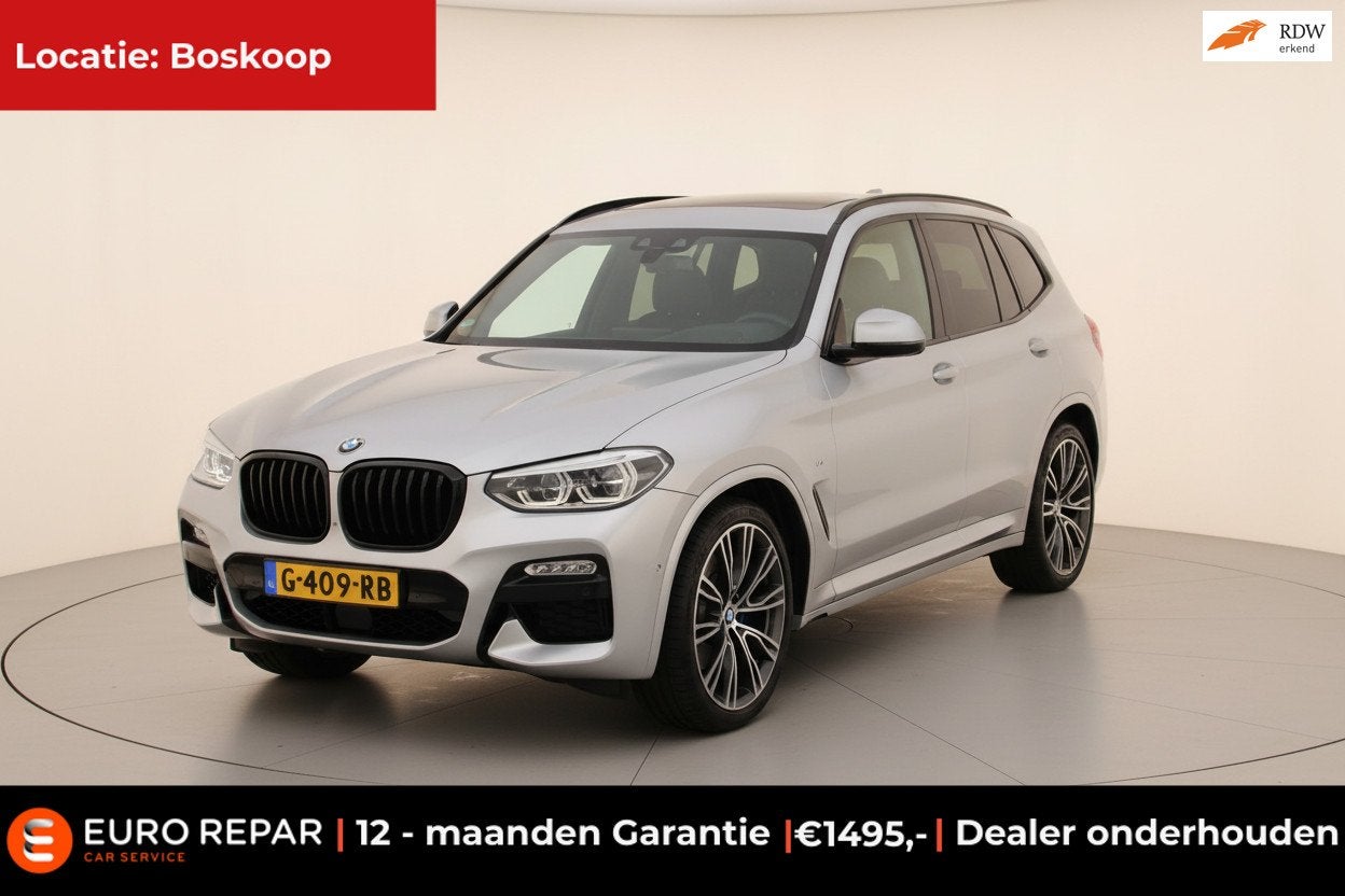 BMW X3 SDrive20i Launch Edition High Executive M-PAKKET PANO, Automaat, Achterwielaandrijving, Gebruikt, Euro 6