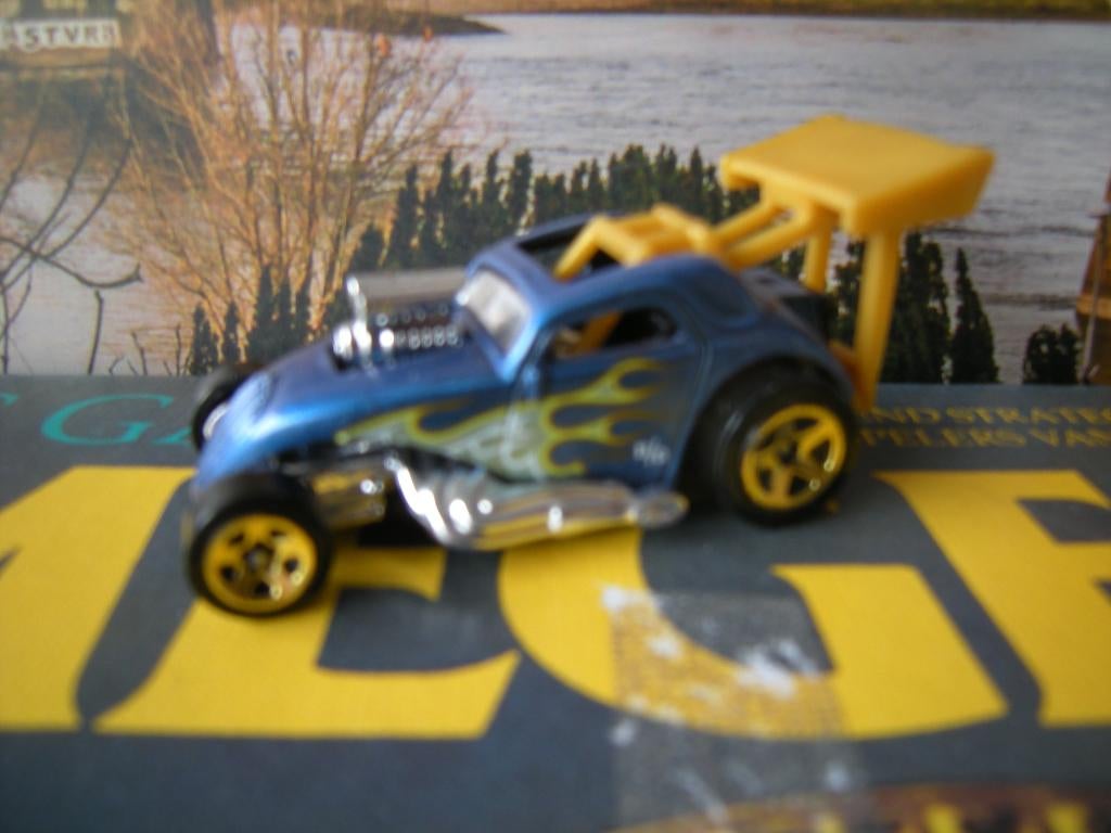 hotwheels 1999 fiat 500 c, Ophalen of Verzenden, Zo goed als nieuw, Auto