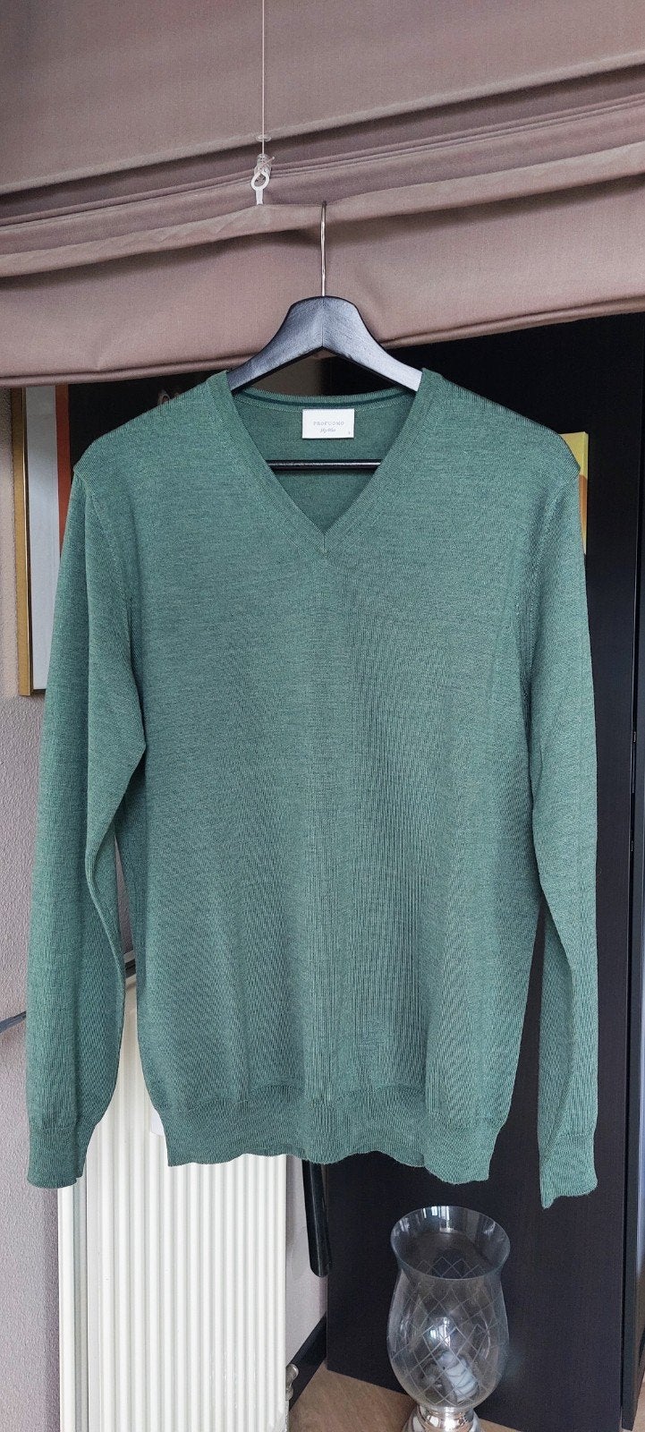 Nieuwe Profuomo trui voor heren. Maat S., Nieuw, Ophalen of Verzenden, Profuomo, Groen