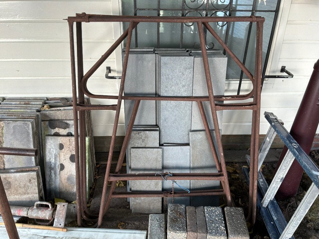 Schragen, Ophalen, Gebruikt, Gevelsteiger, Minder dan 2 meter