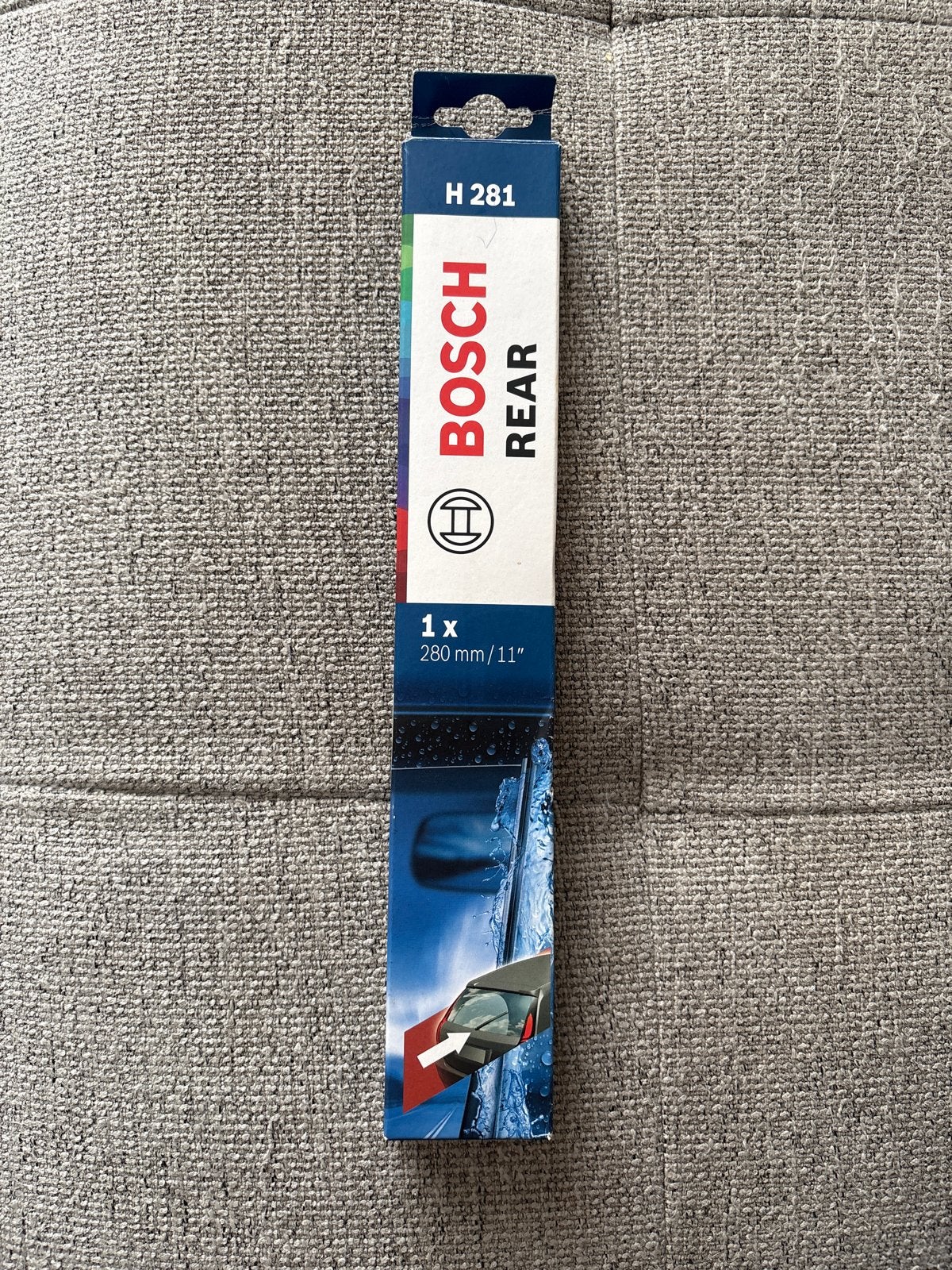 Nieuwe Bosch ruitenwisser voor achterruit (H 281), Auto-onderdelen, Ruiten en Toebehoren, Ophalen, Nieuw, Jeep
