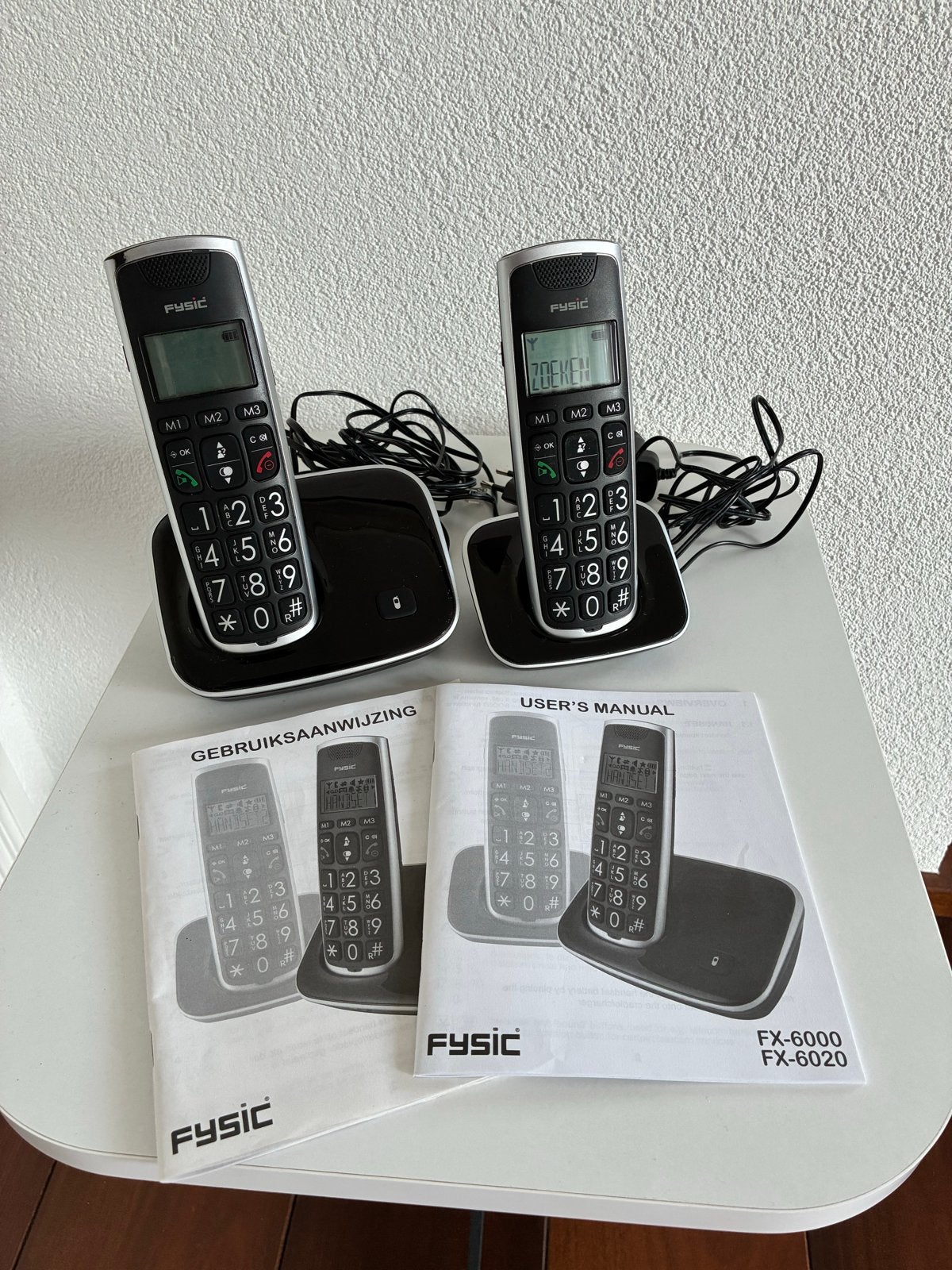 Fysic Dect Telefoon Duo, Ophalen of Verzenden, Gebruikt, 2 handsets