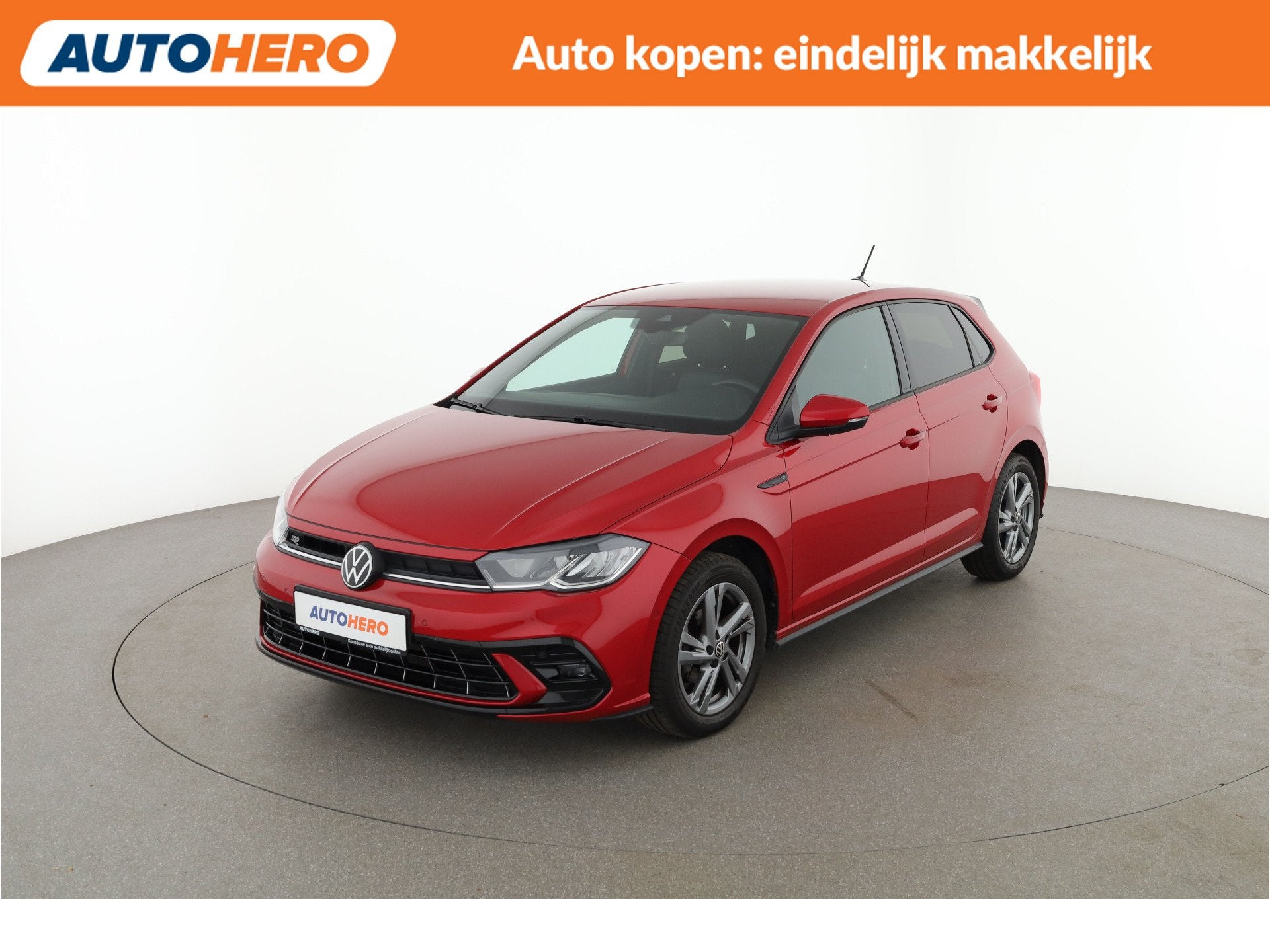 Volkswagen Polo 1.0 TSI R-Line |HV88639| (bj 2023), Auto's, Volkswagen, Voorwielaandrijving, Stof, Gebruikt, 580 kg
