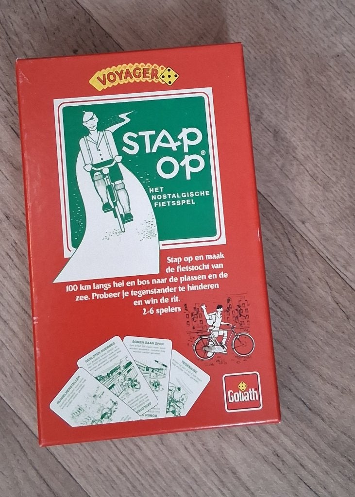 Spel: stap op, Ophalen of Verzenden, Zo goed als nieuw, Goliath