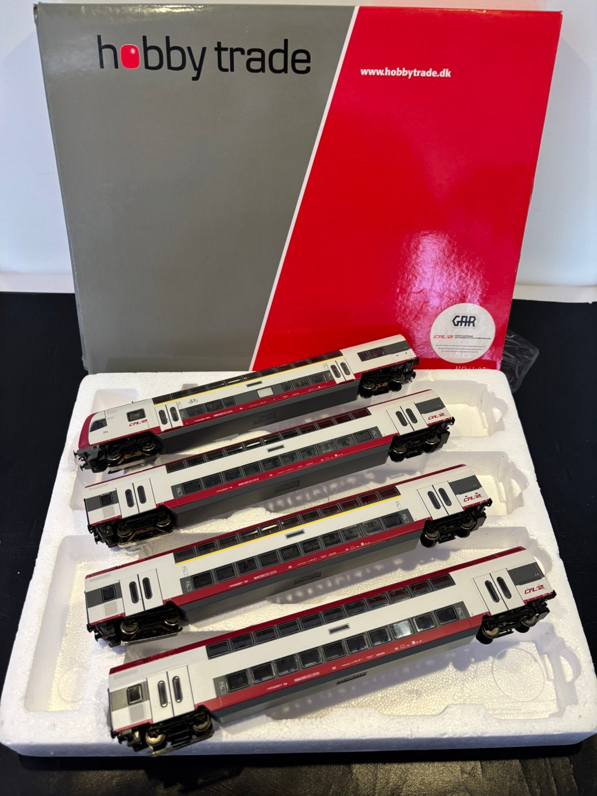 Hobby trade 73061 cfl 4 delige marklin set gar4214, Wisselstroom, Treinset, Ophalen of Verzenden, Zo goed als nieuw