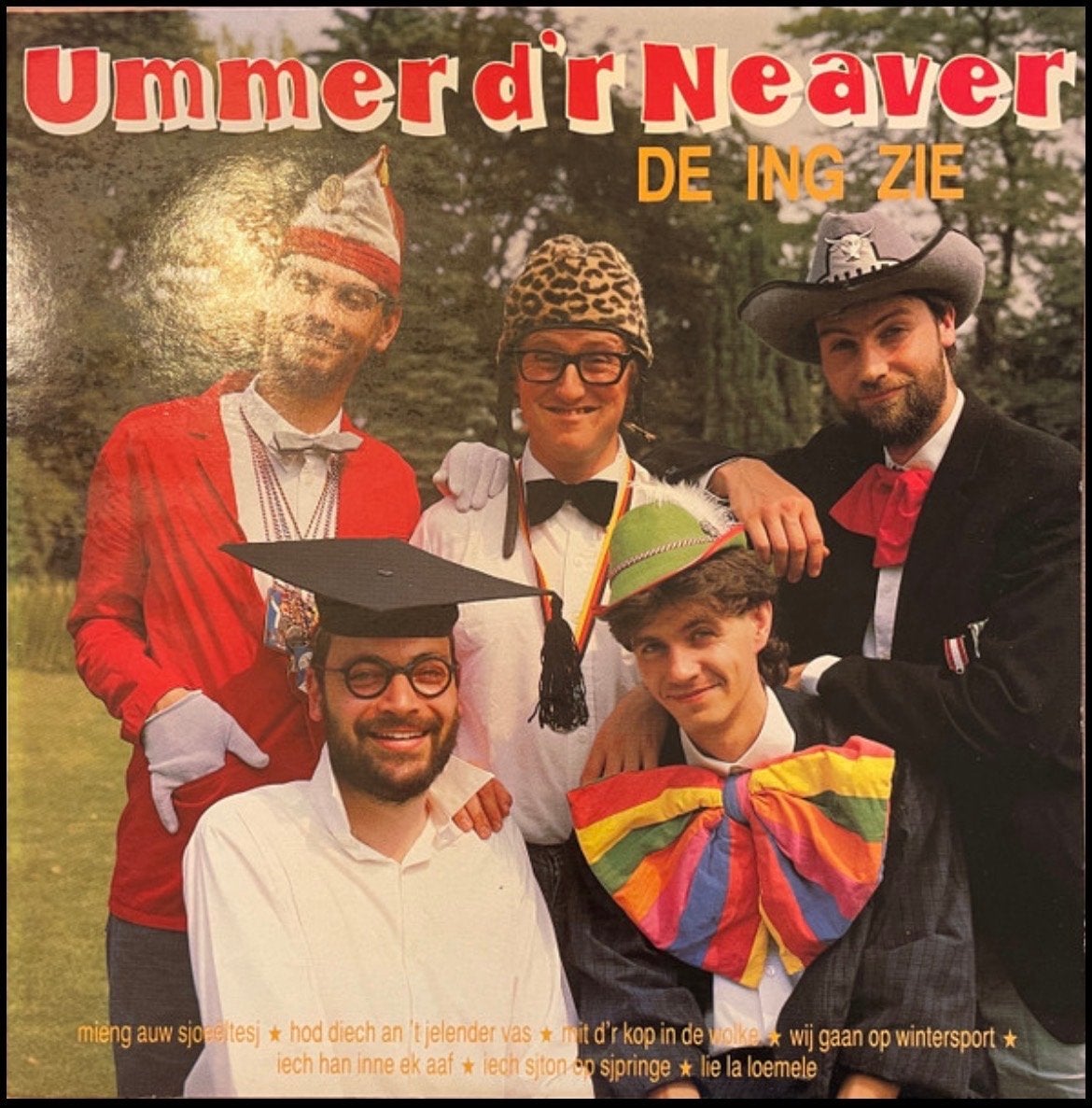 Ummer d'r Neaver - De Ing Zie, De Anger Zie LP, LP, Ophalen of Verzenden, Zo goed als nieuw, 12 inch