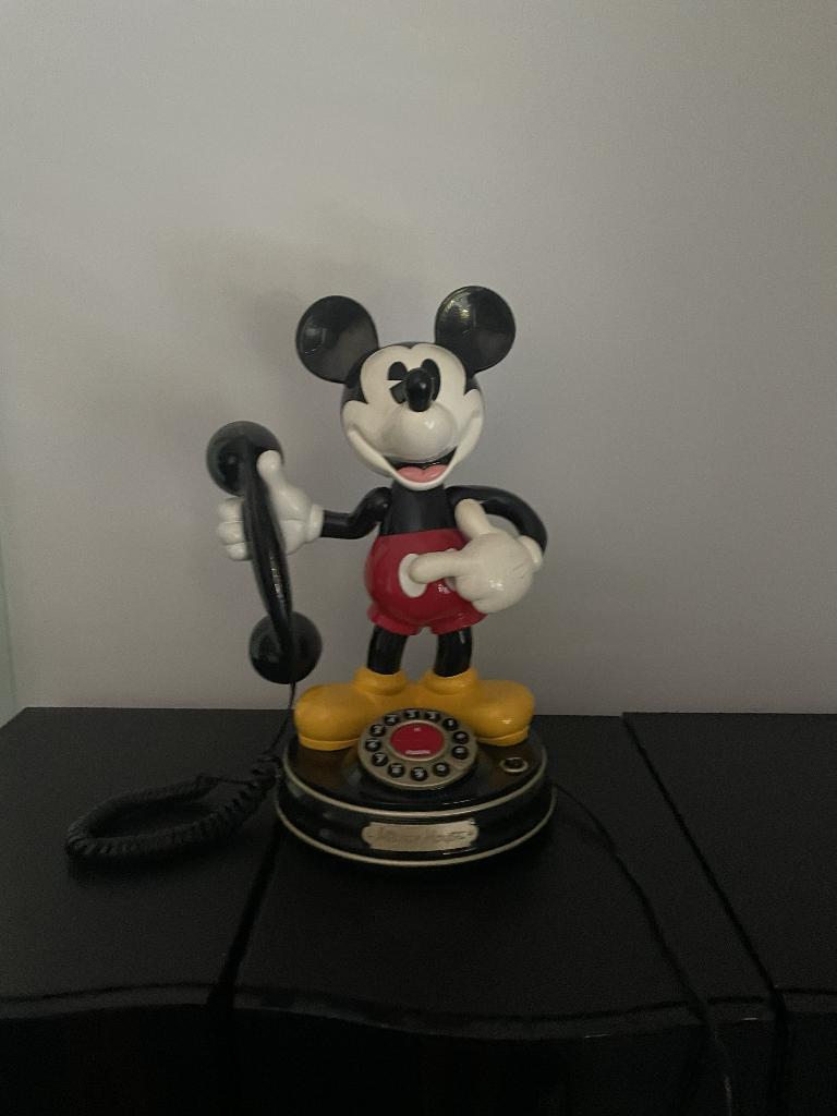 Mickey Mouse telefoon, Ophalen of Verzenden, Mickey Mouse, Zo goed als nieuw, Overige typen