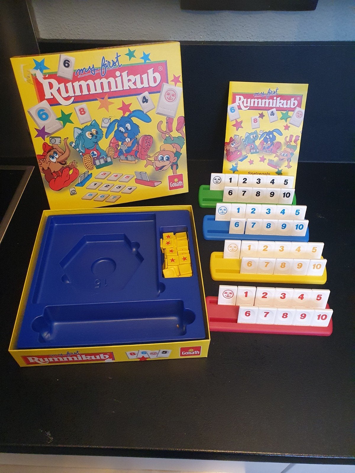 My first Rummikub - Zo goed als nieuw en compleet, Hobby en Vrije tijd, Gezelschapsspellen | Bordspellen, Zo goed als nieuw, Drie of vier spelers