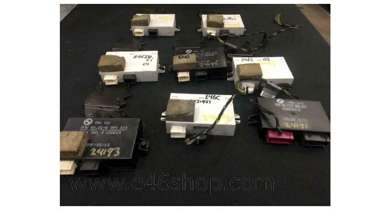 PDC module s voor BMW E46 sedan coupe touring cabrio, Auto-onderdelen, Elektronica en Kabels, Gebruikt, -, -, Ophalen of Verzenden