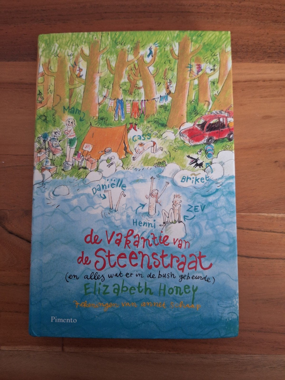 De Vakantie van de Steenstraat - Elizabeth Honey, Ophalen of Verzenden