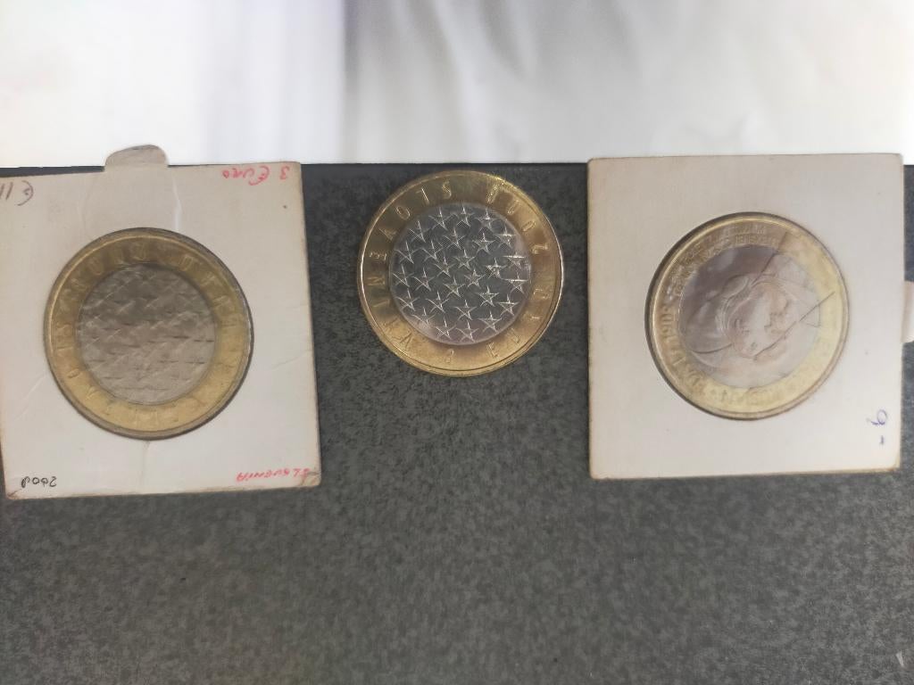 3 munten Slovenië, Ophalen of Verzenden, Slovenië, Overige waardes