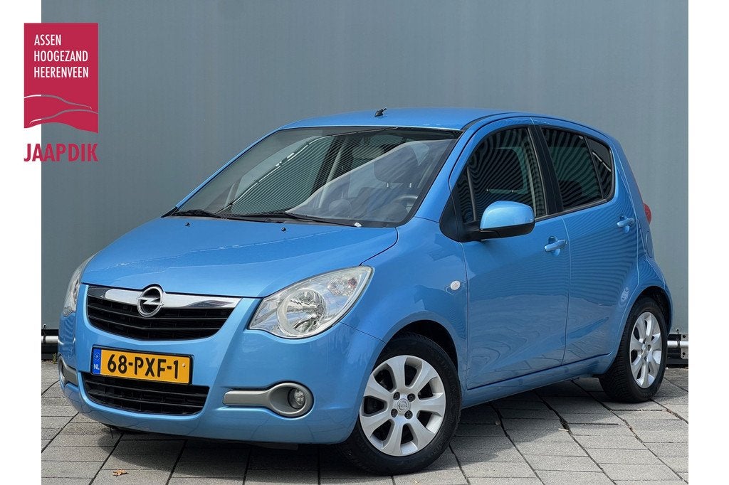 Opel Agila BWJ 2011 | 1.0I 66PK Edition | TREKHAAK | AIRCO |, Auto's, Opel, Voorwielaandrijving, Stof, Gebruikt, Blauw
