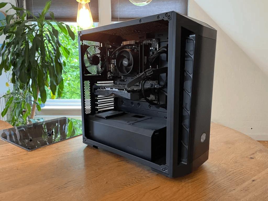 Gaming PC te koop – Ryzen 5 / RX 570 / 480GB SSD, Ophalen, Zelf gebouwde pc, AMD Ryzen 5, Zo goed als nieuw