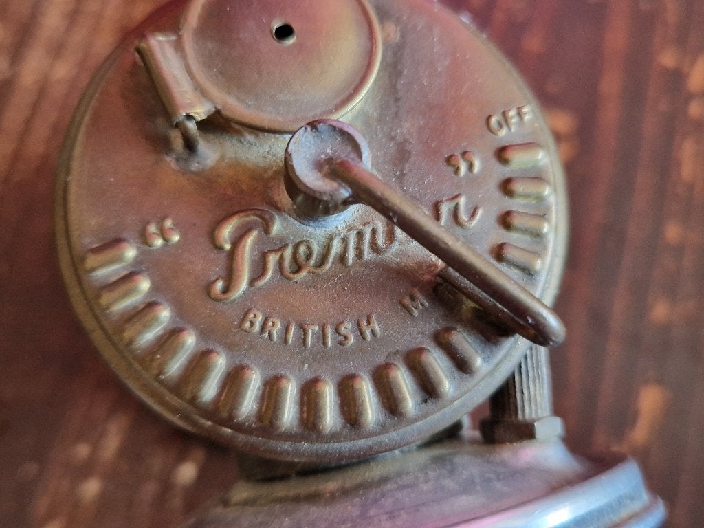 Premier brass miner's lampje, Ophalen of Verzenden