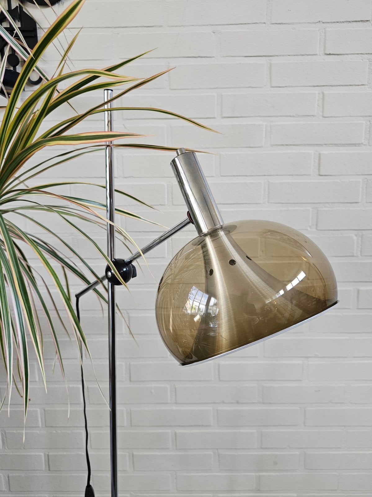 Vintage Dijkstra Vloerlamp Space Age, Ophalen, E27 (groot), X, Vintage retro space age