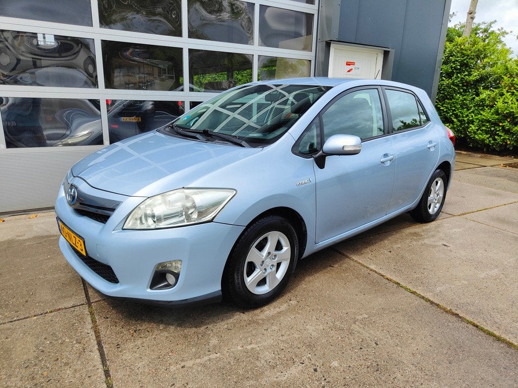 Toyota Auris 1.8 Full Hybrid Aspiration Nieuw accu pakket, Auto's, Euro 5, Gebruikt, 4 cilinders, Blauw
