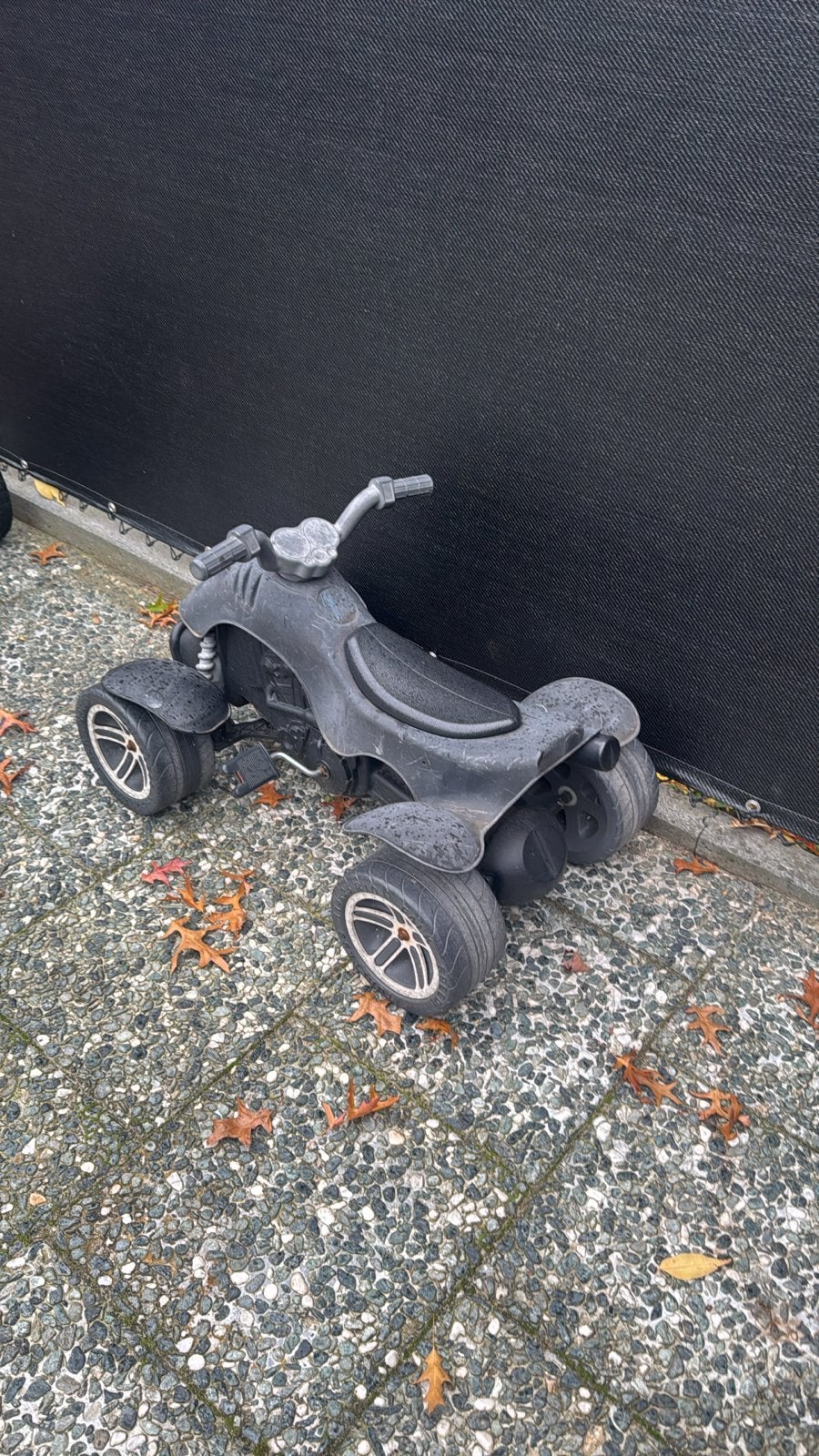 Kinderquad - motor - auto  - Grijs, Gebruikt