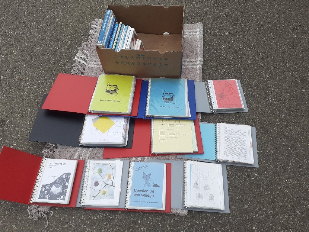 boeken en ander materiaal over Origami, Ophalen, Gelezen, Overige onderwerpen