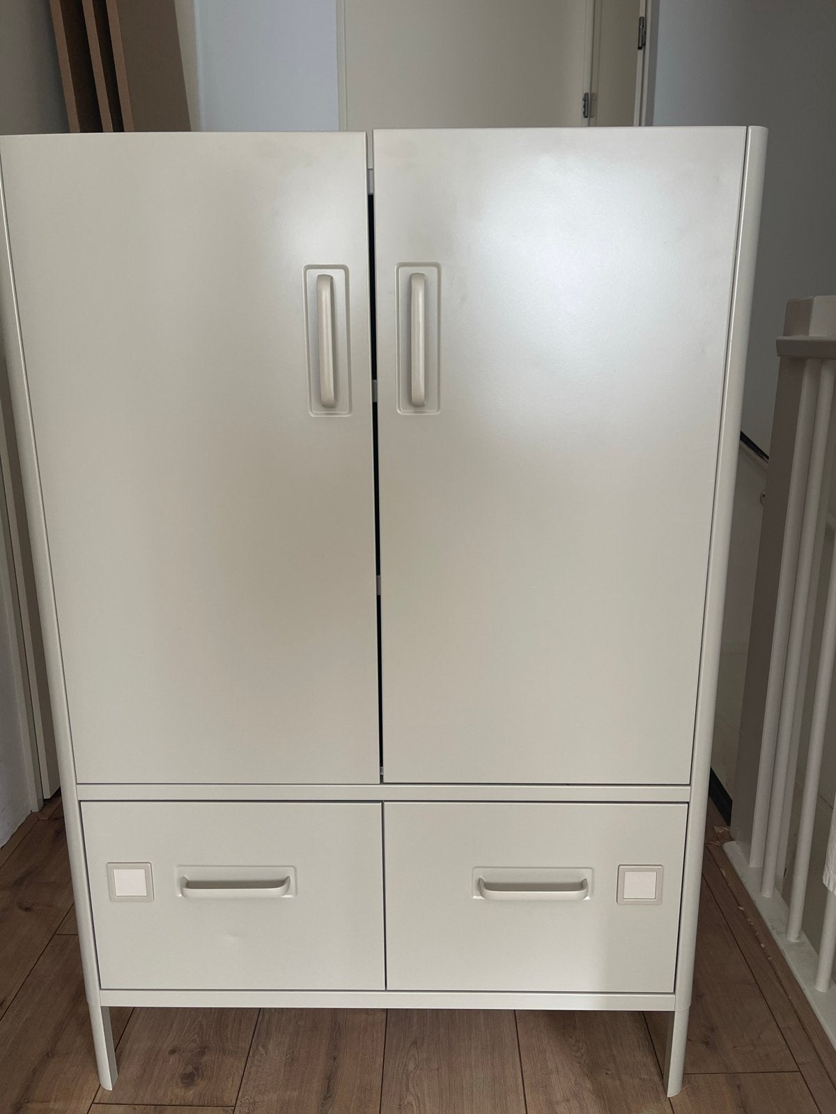 IKEA IDÅSEN Cabinet with Doors and Drawers (Beige), Huis en Inrichting, Kasten | Kledingkasten, Ophalen, Gebruikt, 50 tot 100 cm