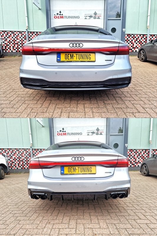 Diffuser A7/S7 S‑Style | 18‑23 |  S‑Line Hoogglans Zwart, Ophalen of Verzenden