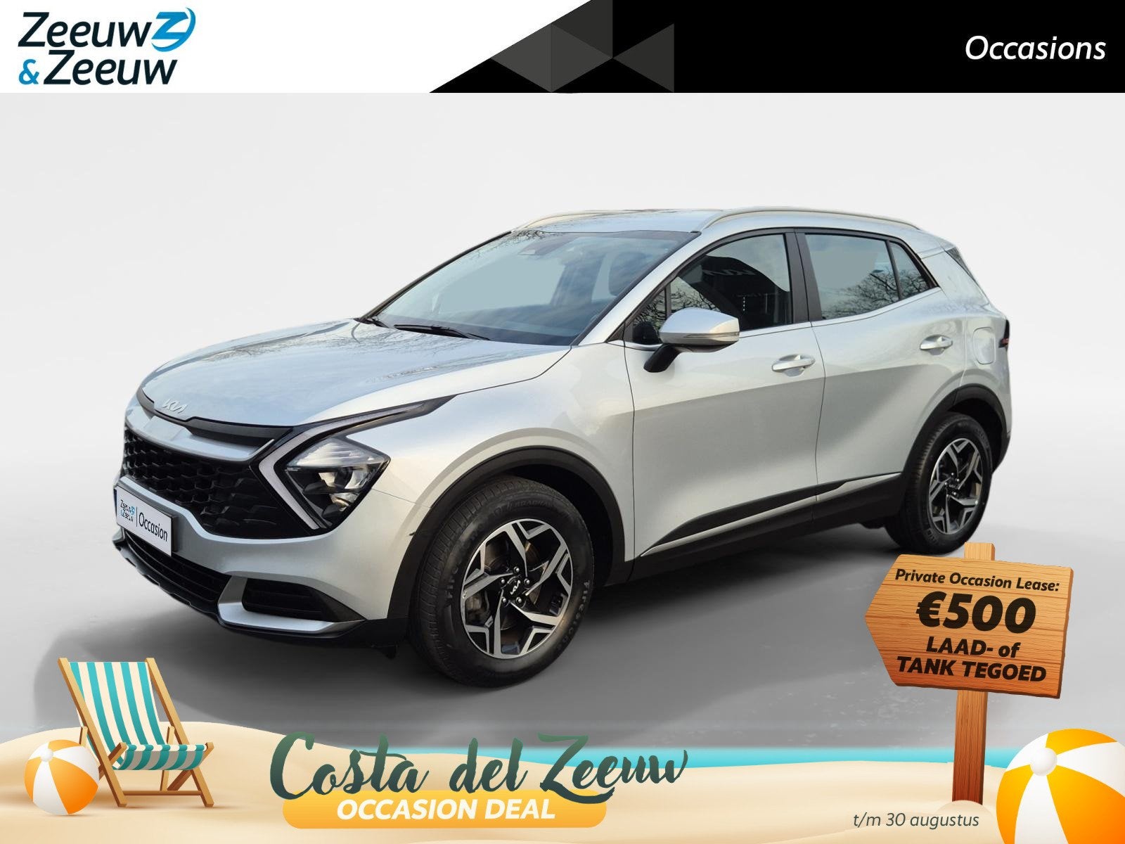 Kia Sportage 1.6 T-GDi MHEV DynamicLine | Cruise Control | C, Voorwielaandrijving, 12 maanden, Gebruikt, Euro 6