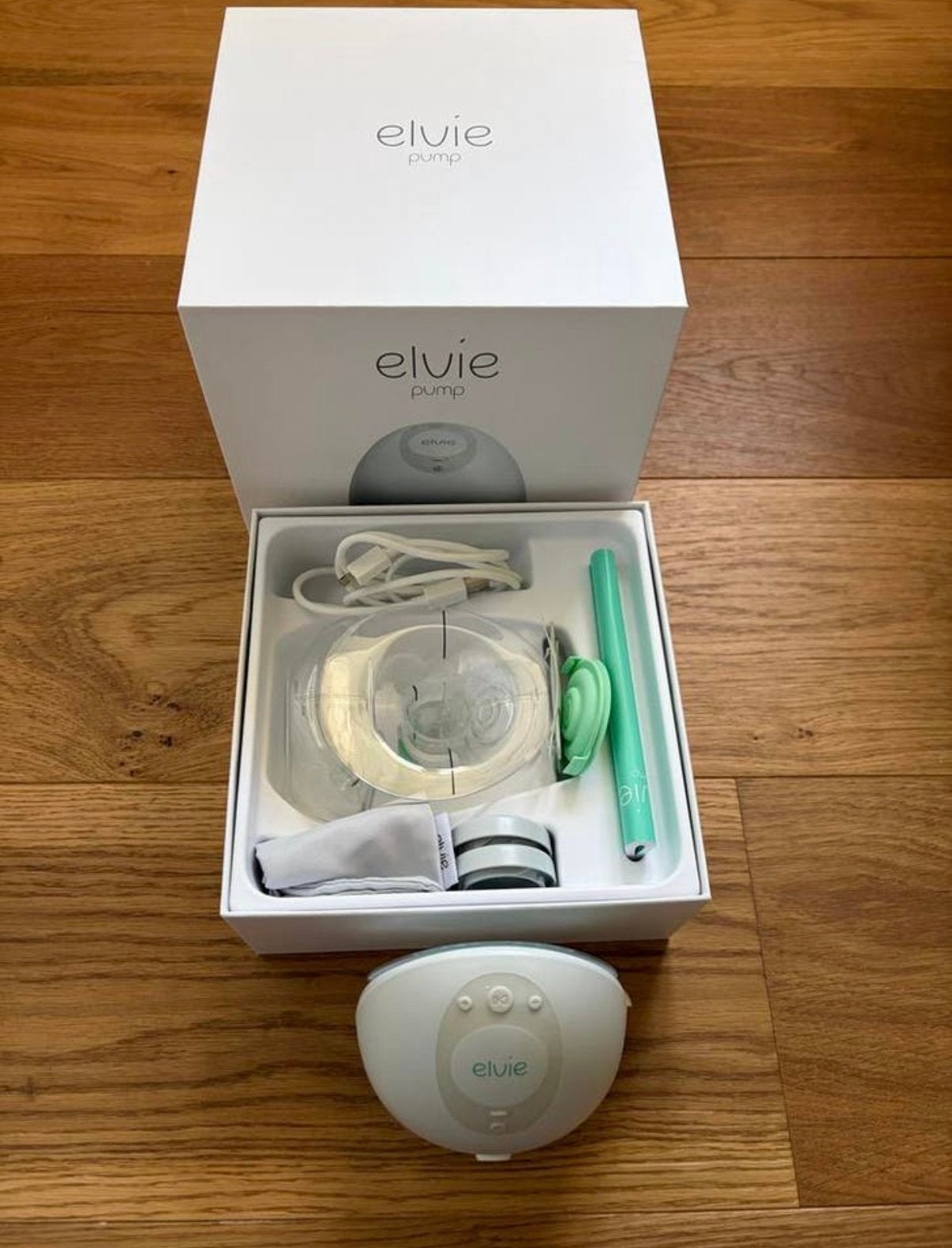 Elvie Borstkolf en Medela koeltas met flesjes - nieuw!, Ophalen of Verzenden, Zo goed als nieuw, Borstkolf