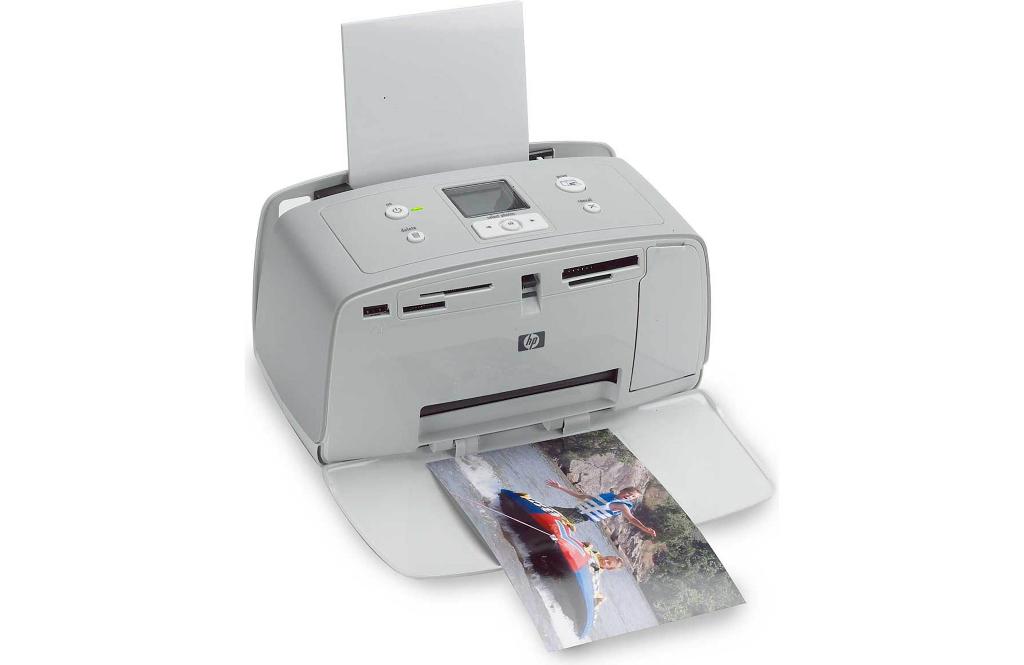 HP Photosmart 325 compacte fotoprinter, Computers en Software, Printers, Ophalen of Verzenden, Zo goed als nieuw, Fotoprinter