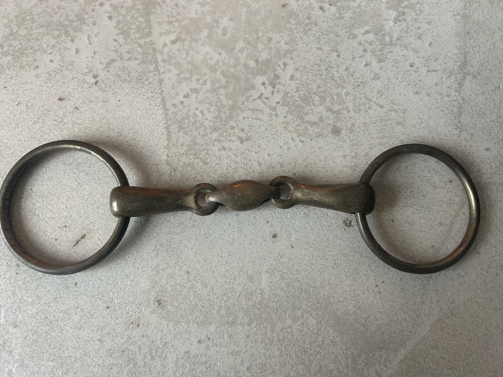 Dubbelgebroken bit watertrens 13 cm, Ophalen of Verzenden, Bit