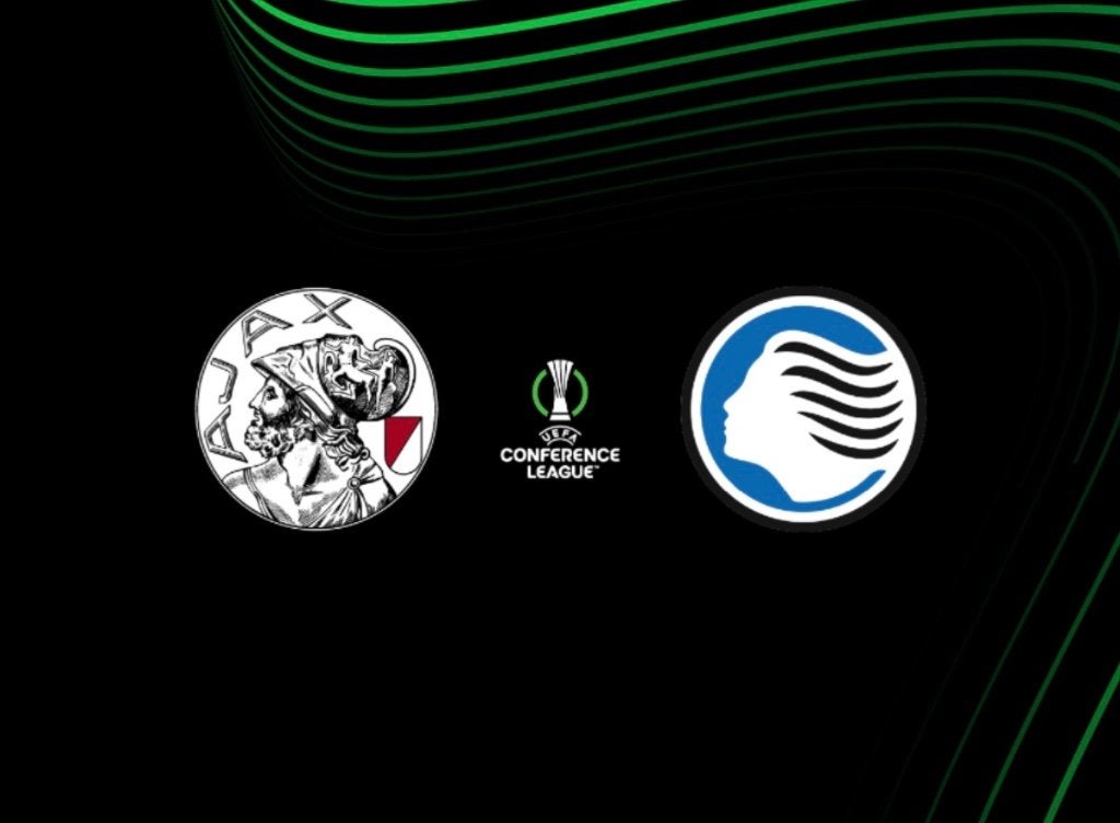 Ajax-Atalanta 2x F-Side, Losse kaart, Twee personen, Oktober, Europa of Champions League