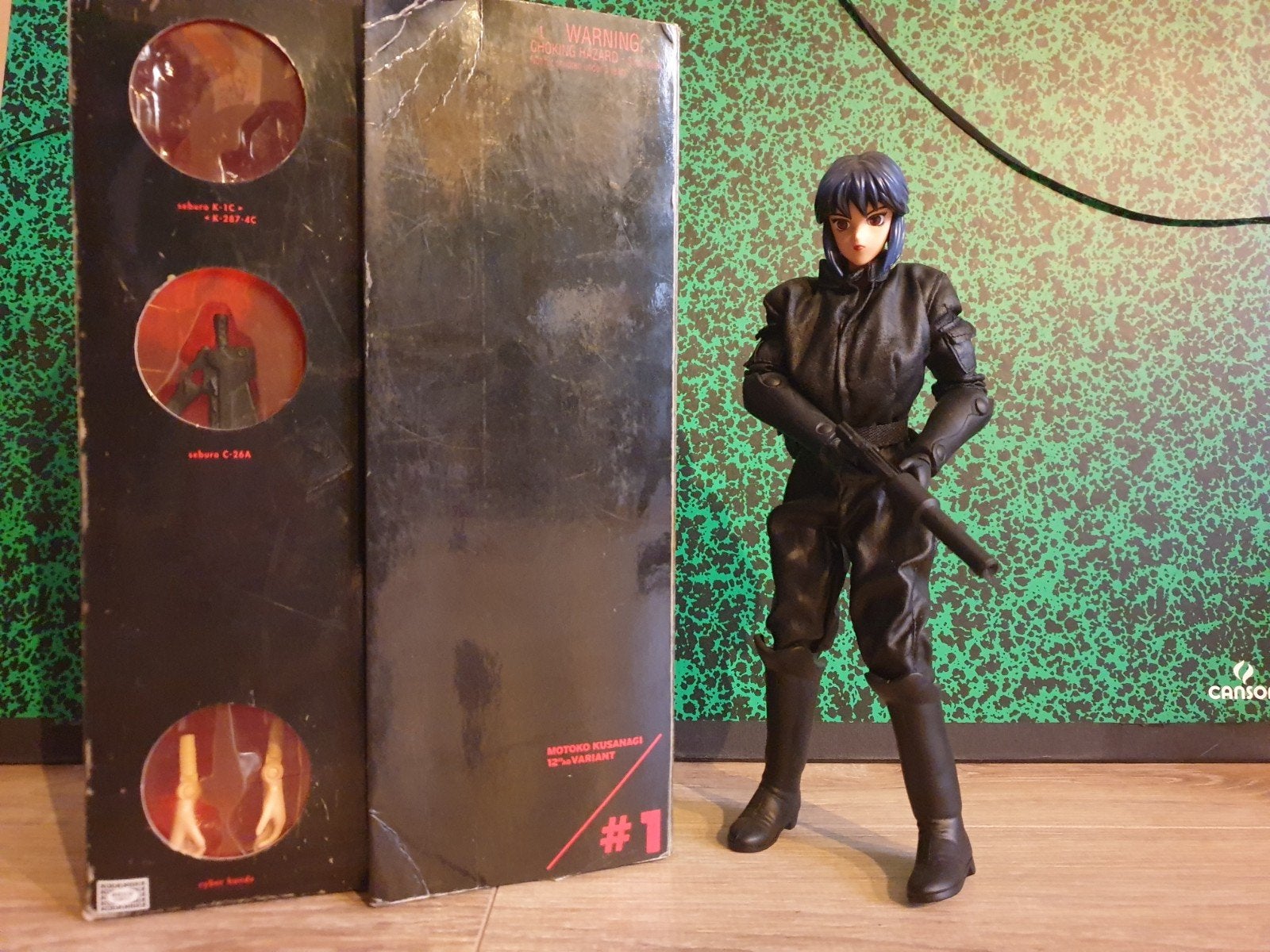 Motoko Kusanagi Actiefiguur - Ghost in the Shell, Ophalen of Verzenden, Gebruikt