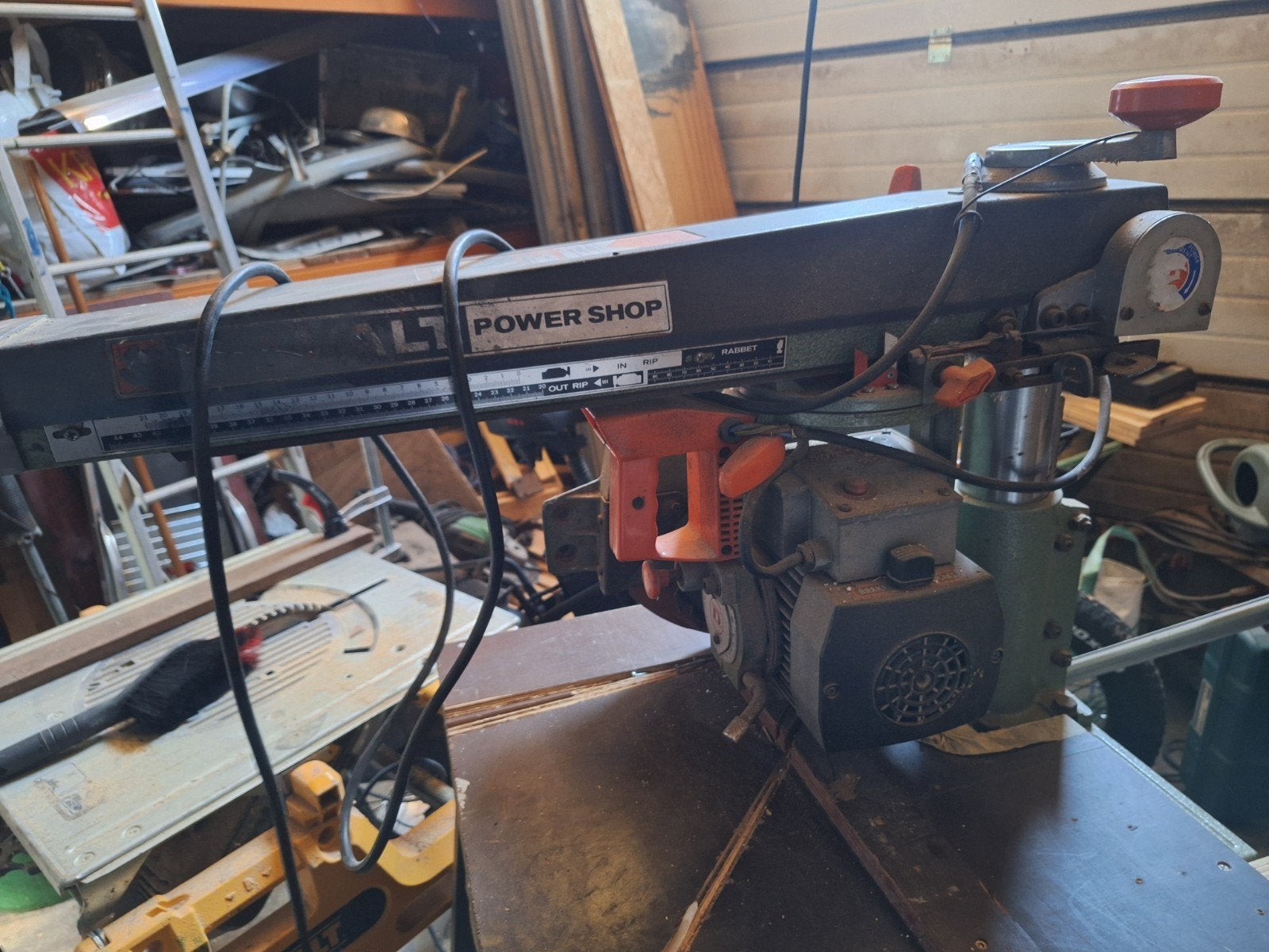 DeWalt DW 125 Power Shop Radiaalzaag, Ophalen, Gebruikt, DeWalt, 70 mm of meer