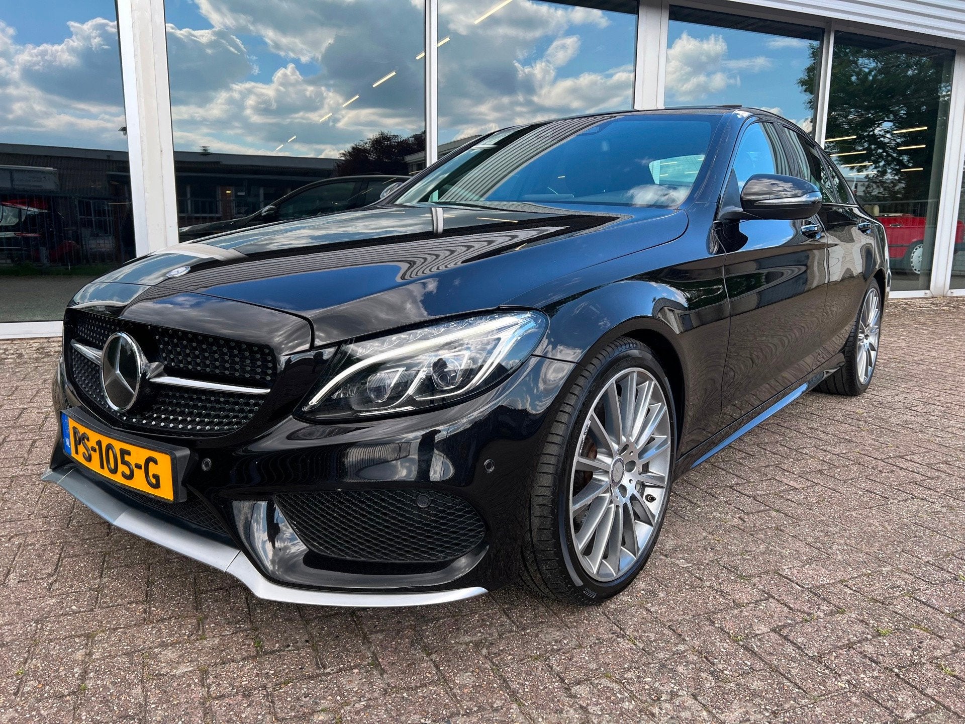 Mercedes-Benz C-klasse C 43/ C450 AMG 4 Matic, Vol opties, Auto's, 367 pk, Leder, Bedrijf, Vierwielaandrijving