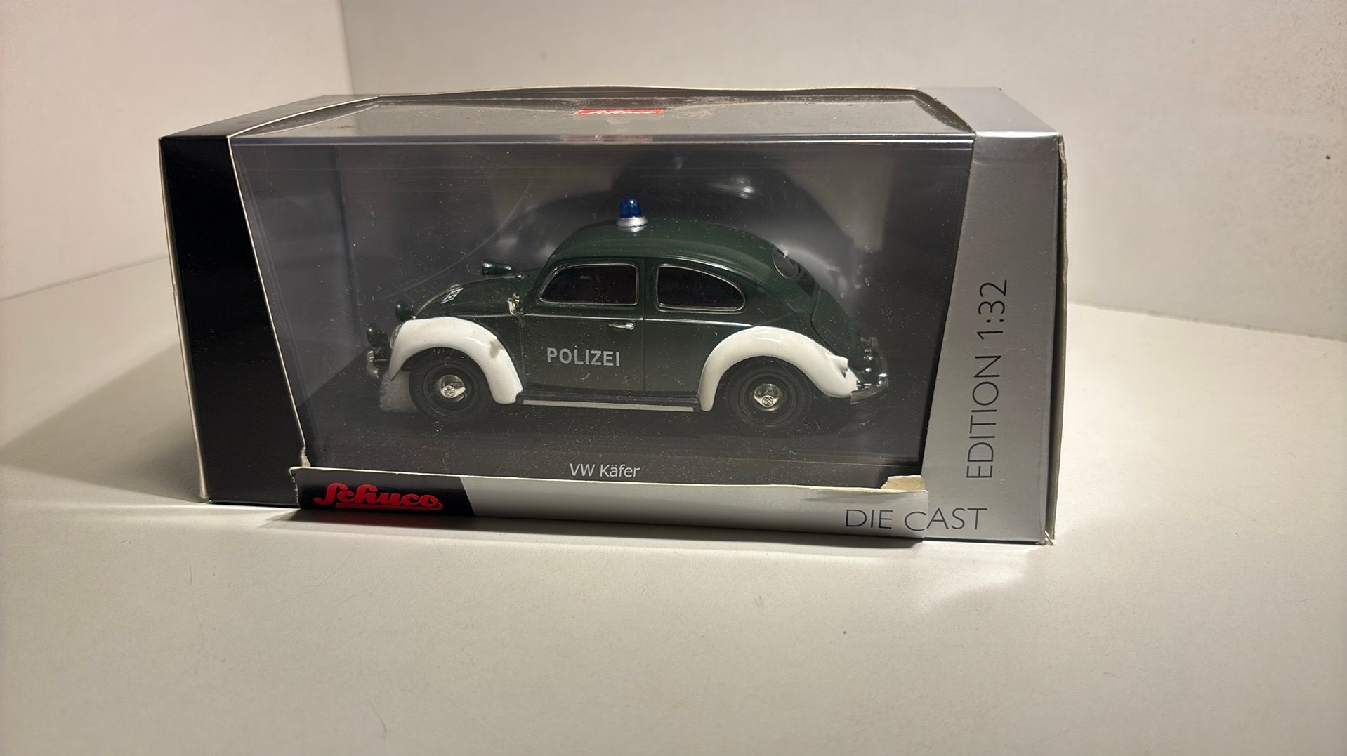 Volkswagen kefer polizei schuco 1.32, Ophalen of Verzenden, A, A, A