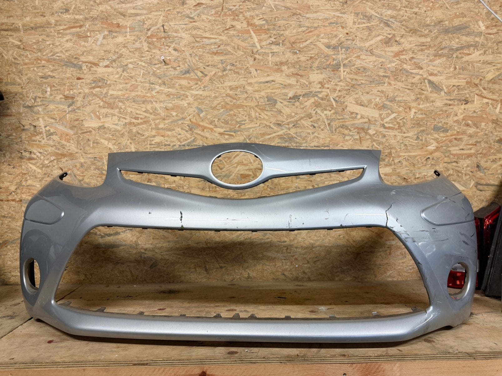 Toyota aygo facelift bumper 2012/2014, Auto-onderdelen, Ophalen, Links, Toyota, Bumper