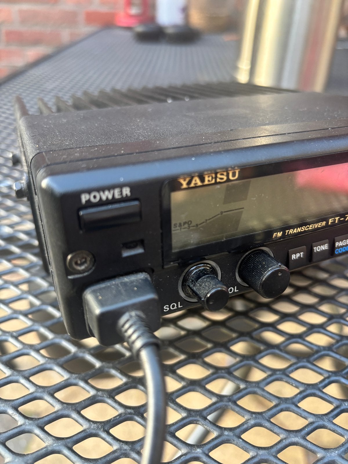 Yaesu Transceiver FT-7400, Telecommunicatie, Ophalen of Verzenden, Zo goed als nieuw