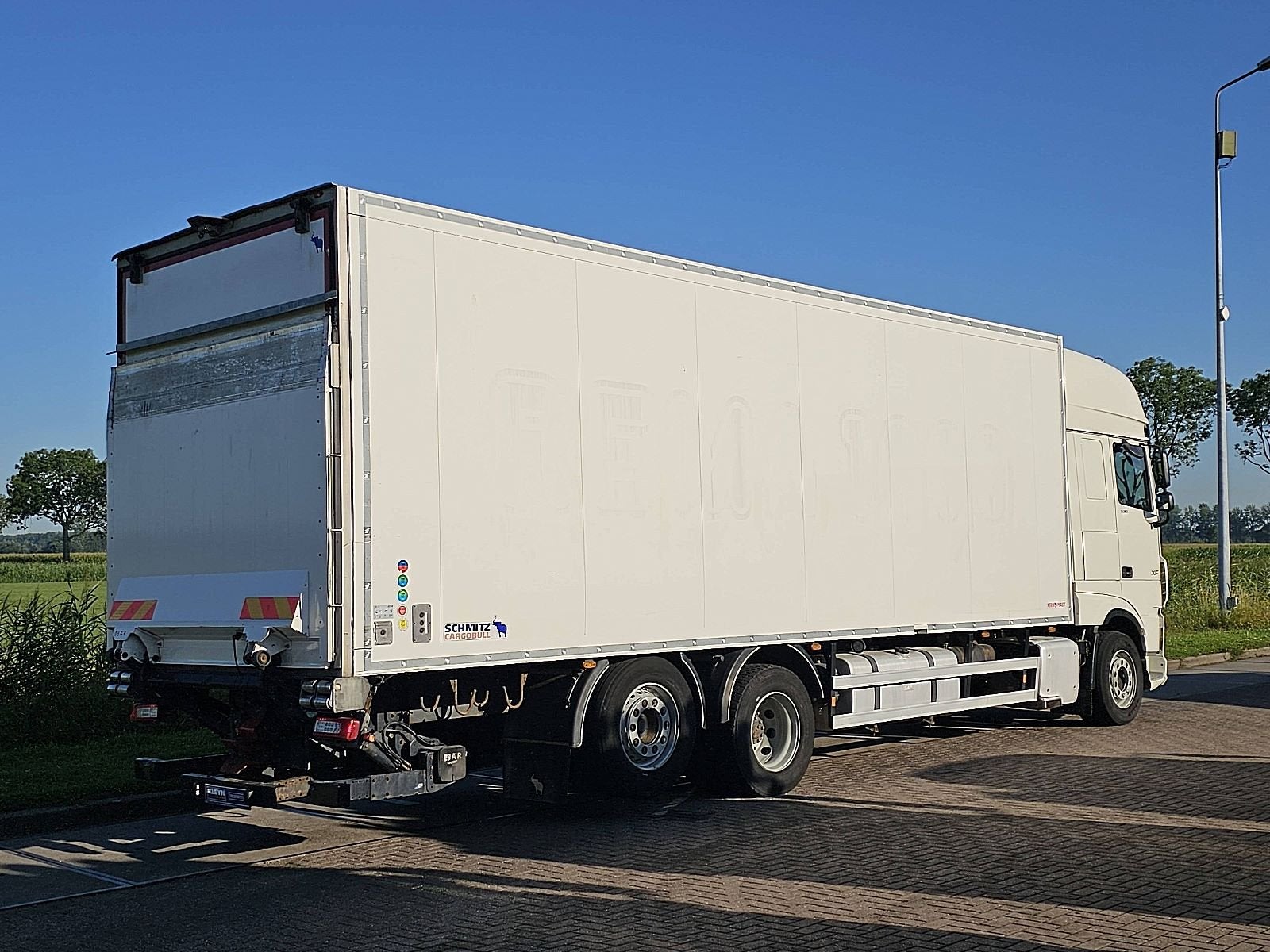 DAF XF 530 ssc 6x2 fan carrier, Automaat, Stoelverwarming, Euro 6, Wit