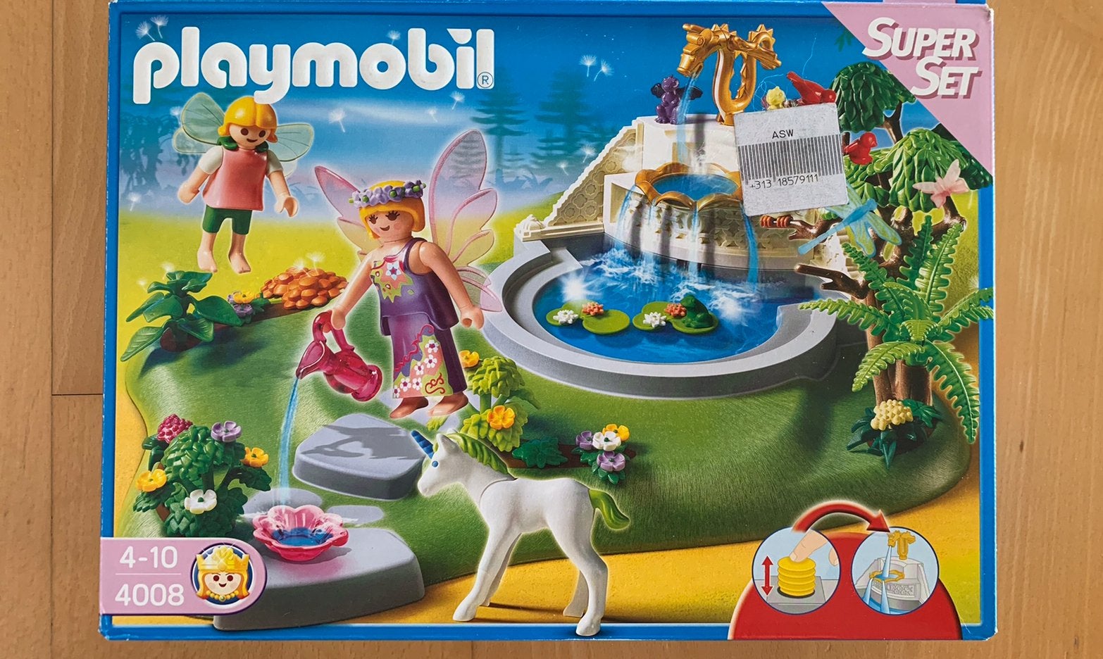 Playmobil 4008 superset Feeën, betoverende fontein, eenhoorn, Kinderen en Baby's, Speelgoed | Playmobil, Ophalen of Verzenden