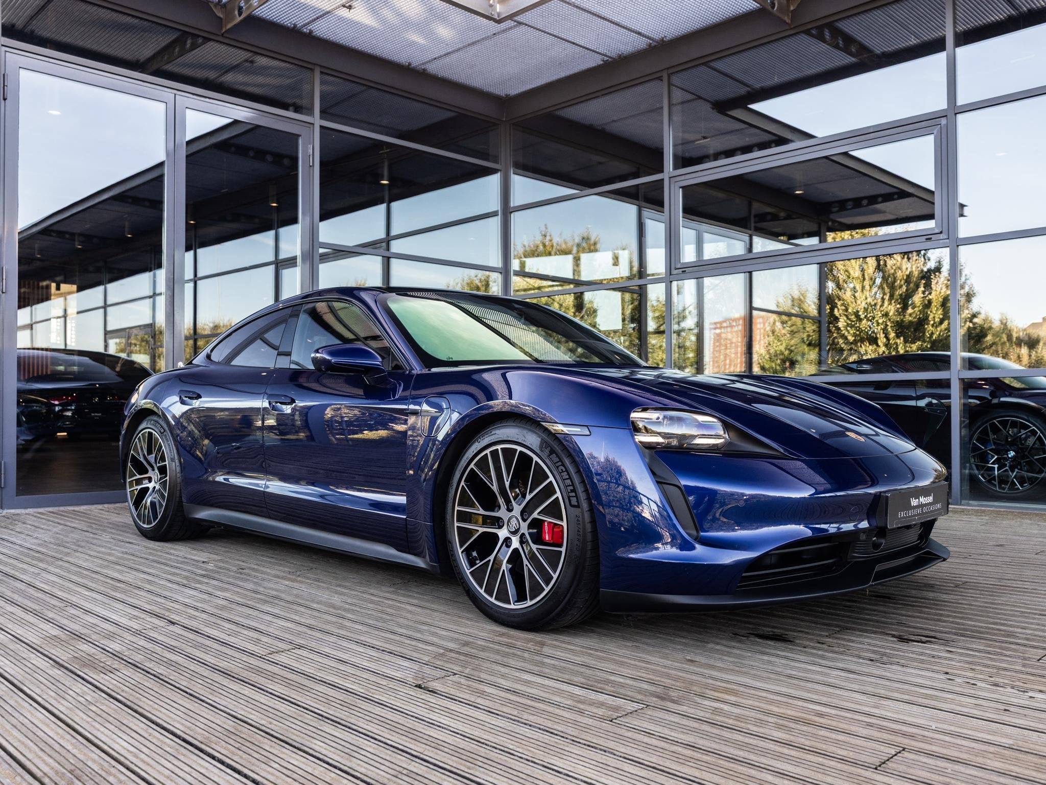 Porsche Taycan 4S Performance 84 kWh | SOH 94% | SPORTCHRONO, Auto's, 12 maanden, 464 km, Gebruikt, Zwart