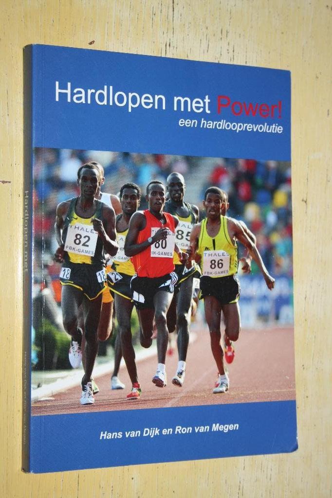 Boek: Hardlopen met Power Hans van Dijk Ron van Megen, Ophalen of Verzenden, Gebruikt, Overige typen, Asics