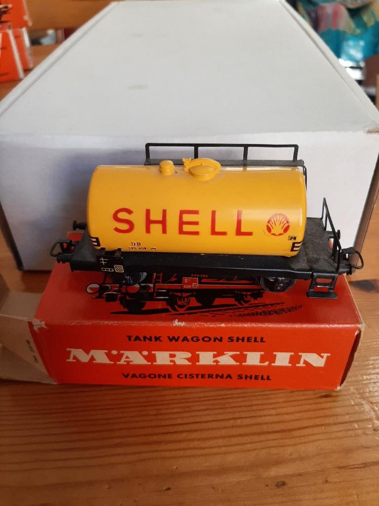 Märklin tankwagon 4502, Wisselstroom, Gebruikt, Wagon, Ophalen of Verzenden