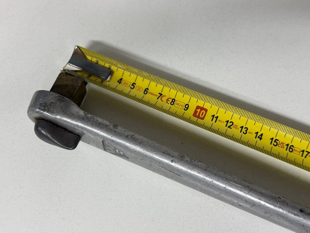 Lierhendel 23 cm met lock, Ophalen of Verzenden, Gebruikt, Lijn of Blok